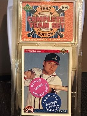 Upper Deck 1992 Complete Team Set - Atlanta Braves